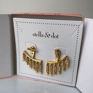 Stella & Dot Annex Ear Climber Earrings